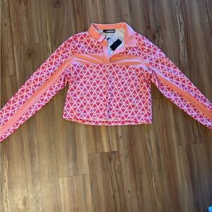 J.Lideberg Zahara Long Sleeve Polo